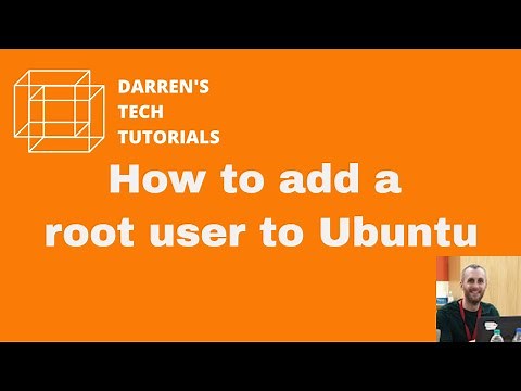 How to add a root user to Ubuntu