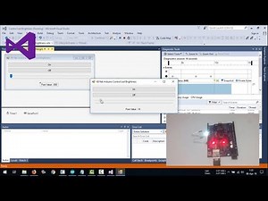 Visual Basic .NET | Serial Communication with Arduino to Control LED Brightness