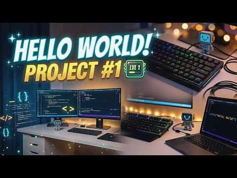 JavaScript Project 1 | Hello World Button | Level 1 Beginner Project