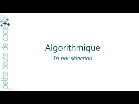 Algorithme : Tri par sélection / Python