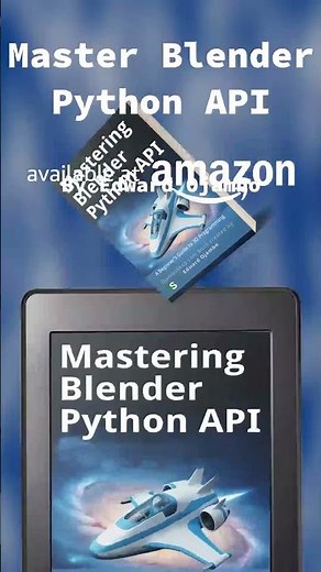 📘 New Book Out Now – Master Blender Python API 🐍🎨