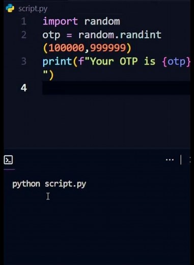I Made a Fake OTP Generator in Python