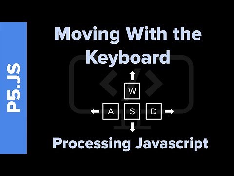 Simple Keyboard Movement Tutorial: Processing Javascript