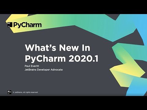 What's New in PyCharm 2020.1
