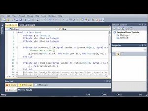 Visual Basic Tutorial - 167 - Graphics Points