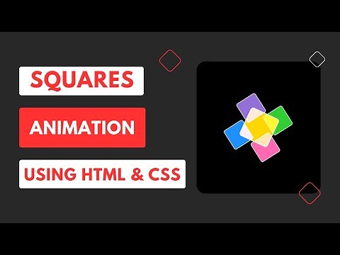 Squares Animation | HTML CSS