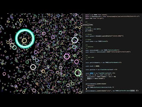 Mastering Particle Animation in Three.js: From Noise to GSAP Tweening | Tutorial & Examples