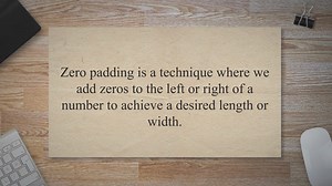 How To Zero Pad In Python
