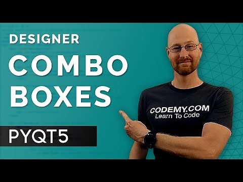 Designer Combo Boxes - PyQt5 GUI Thursdays #23