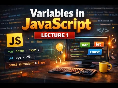 Variables in JavaScript (var & without var)