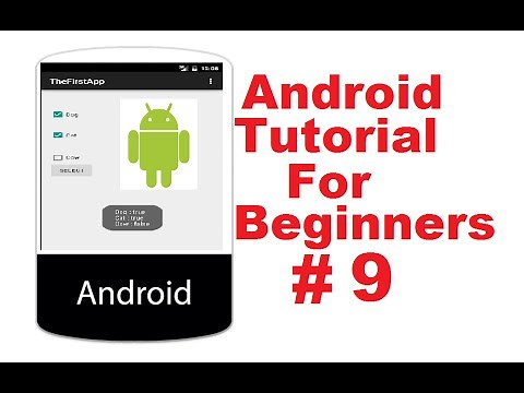 Android Tutorial for Beginners 9 # Android Checkbox Basics and Example
