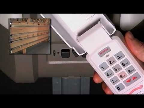 How to Program a Garage Door Wireless Keypad to Opener | CodeDodger® 2 to Odyssey® & Destiny®