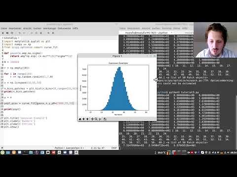 Matplotlib Tutorial 5: Gaussian Distribution & Fitting