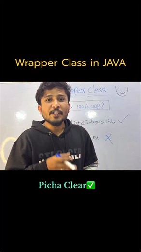 Dinesh Kaarthik on Instagram: "Wrapper Class in JAVA🔥💥 #java #wrapperclass #telugutech #coding"