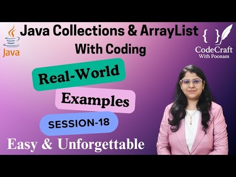 Java Collections & ArrayList | Beginner to Advanced Explanation | CodeCraft with Poonam