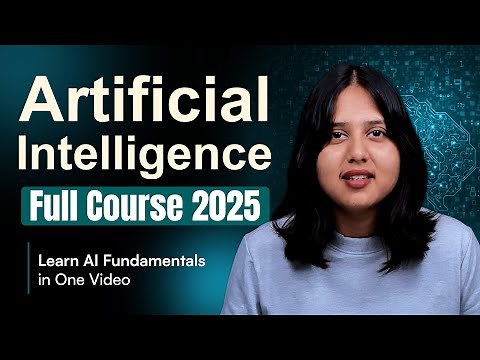 Artificial Intelligence Full Course (2025) | AI Course For Beginners FREE | Intellipaat