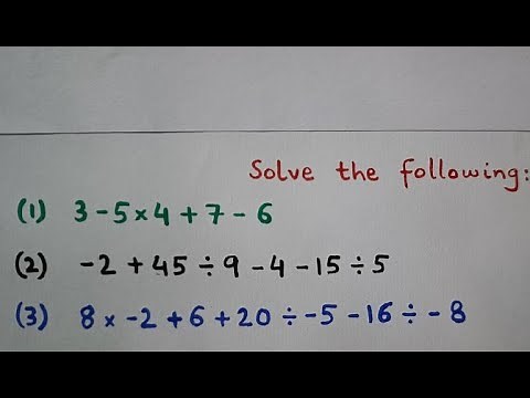 BODMAS Questions #2 | BODMAS Problems