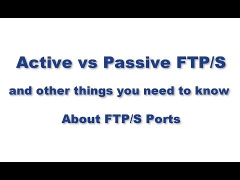 Active vs Passive FTP - Understanding FTP Ports