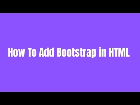 How to Link Bootstrap 5 to HTML (Easiest Way - 2026)