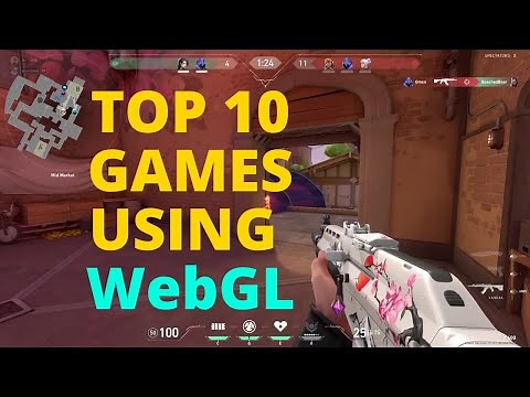 Top 10 Games using WebGL | Javascript | BGMI