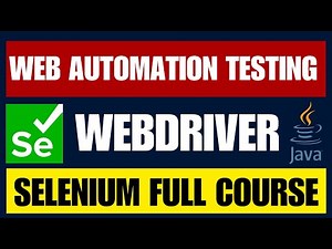 Selenium Java Full Course – Become an Automation Pro in 5 Hours!