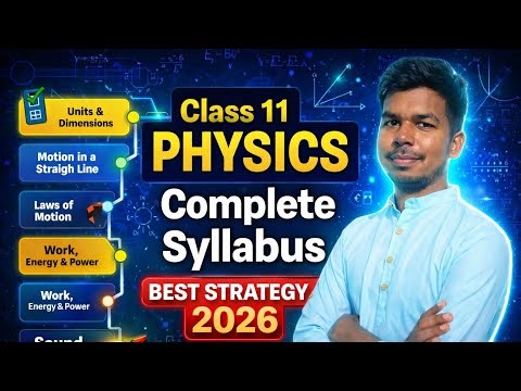 Before Starting Class 11 Physics Watch This! Complete Syllabus & Strategy by Abhimanyu Shotri