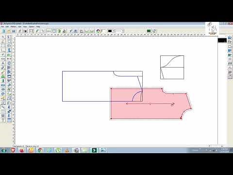 How to make your first T-shirt Pattern using richpeace CAD software