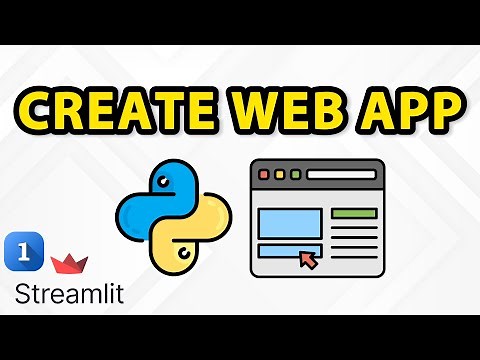 Creating Web App With Python Streamlit - Lesson 1