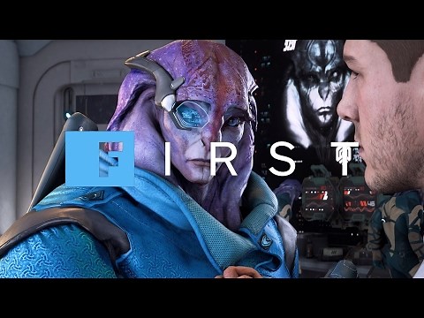 Mass Effect: Andromeda - Introducing Jaal Your Angara Teammate (4K) - IGN First