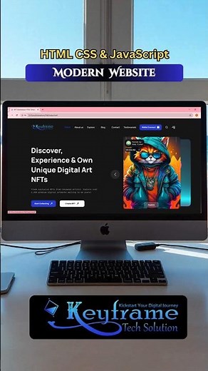Modern Website Templates Using HTML CSS & JavaScript