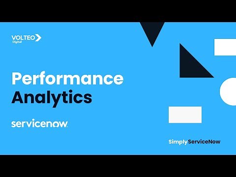 ServiceNow Performance Analytics - Overview