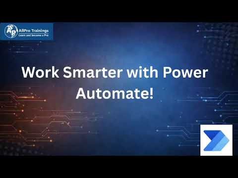 Work Smarter with Power Automate!
