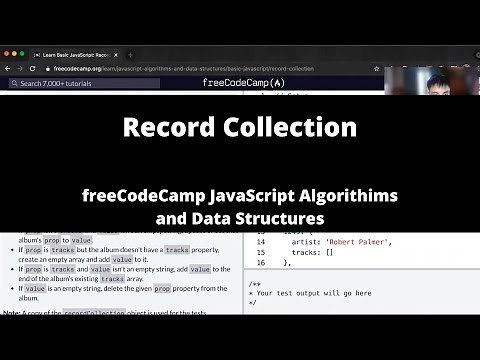 Record Collection (Basic JavaScript) freeCodeCamp tutorial