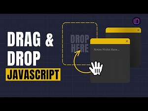 Drag And Drop In Javascript Is Easy | Javascript Tutorial