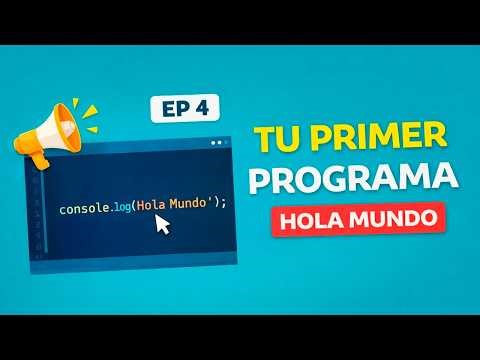 Your First JavaScript Program 💻 | Hello World Step by Step #4