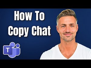 How To Copy Chat/ Conversation in Microsoft Teams - 2025