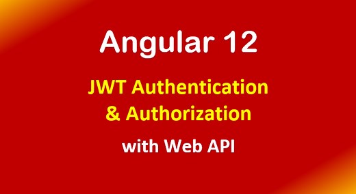 Angular 12 Login and Registration example with JWT & Web Api - BezKoder