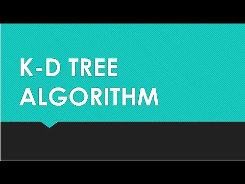 K-D Tree Algorithm