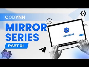 Messenger Clone Homepage Design | React and Tailwind CSS Tutorial (Part 1) | Modern Responsive UI