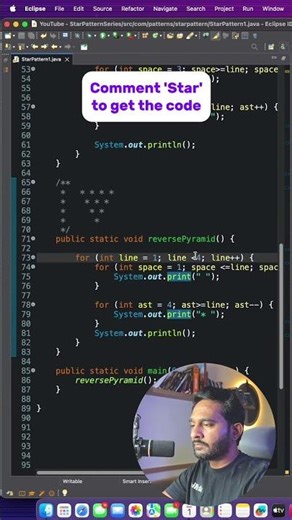 11 Famous Star Patterns in #Java