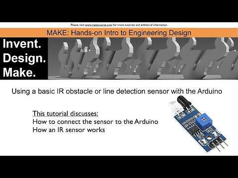 Tutorial: Using an IR obstacle/line following sensor with the Arduino