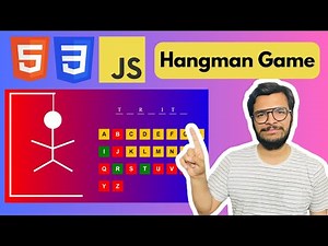 Create hangman game in html, css, javascript | Javascript tutorial for begineers hindi #js #project