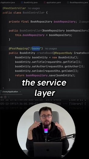 Spring Boot Layered Architecture Explained #springboot #springproject