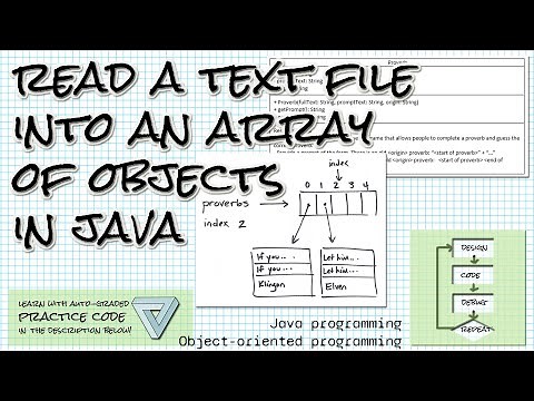 Creating an array (and ArrayList) of objects from a text file: Object-Oriented Programming with Java