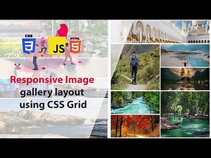 Responsive Image Gallery Layout Using CSS Grid