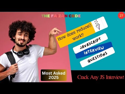 JavaScript reduce() Method Explained | Array Interview Question You Must Know