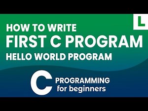 Writing Your First 'Hello World' Program | C Programming Course for Beginners