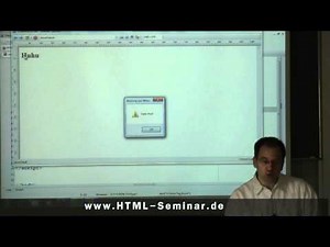 JavaScript-Tutorial: Lösung Aufgabe JavaScript einbinden http://www.html-seminar.de