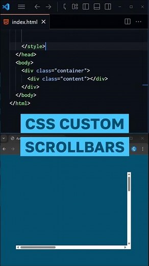CSS Custom Scrollbars