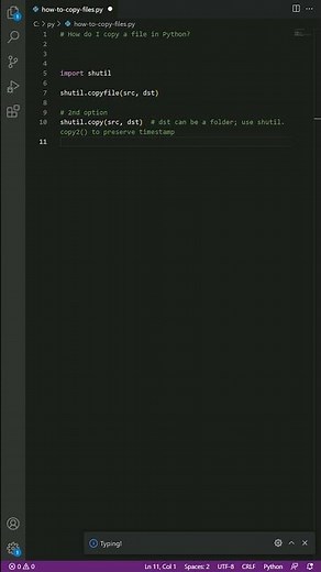 python - How to copy files